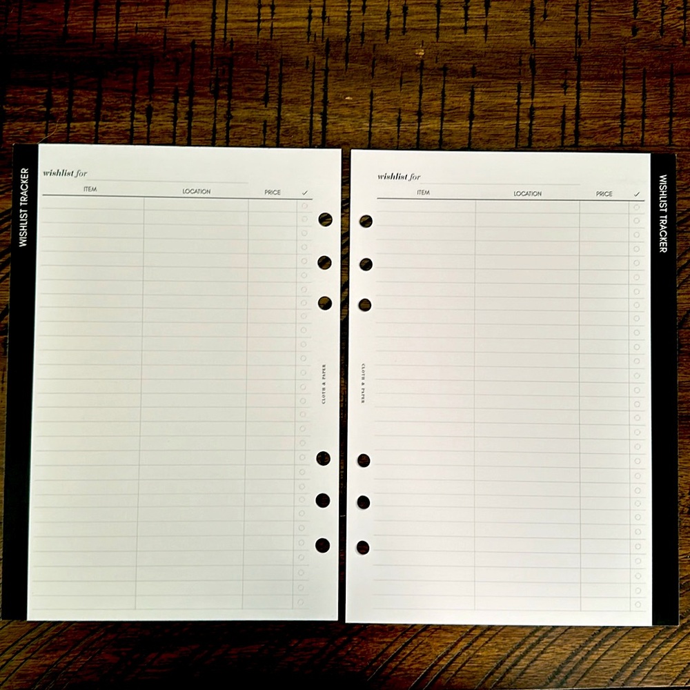 Cloth & Paper Planner - Picture 4 of 4
